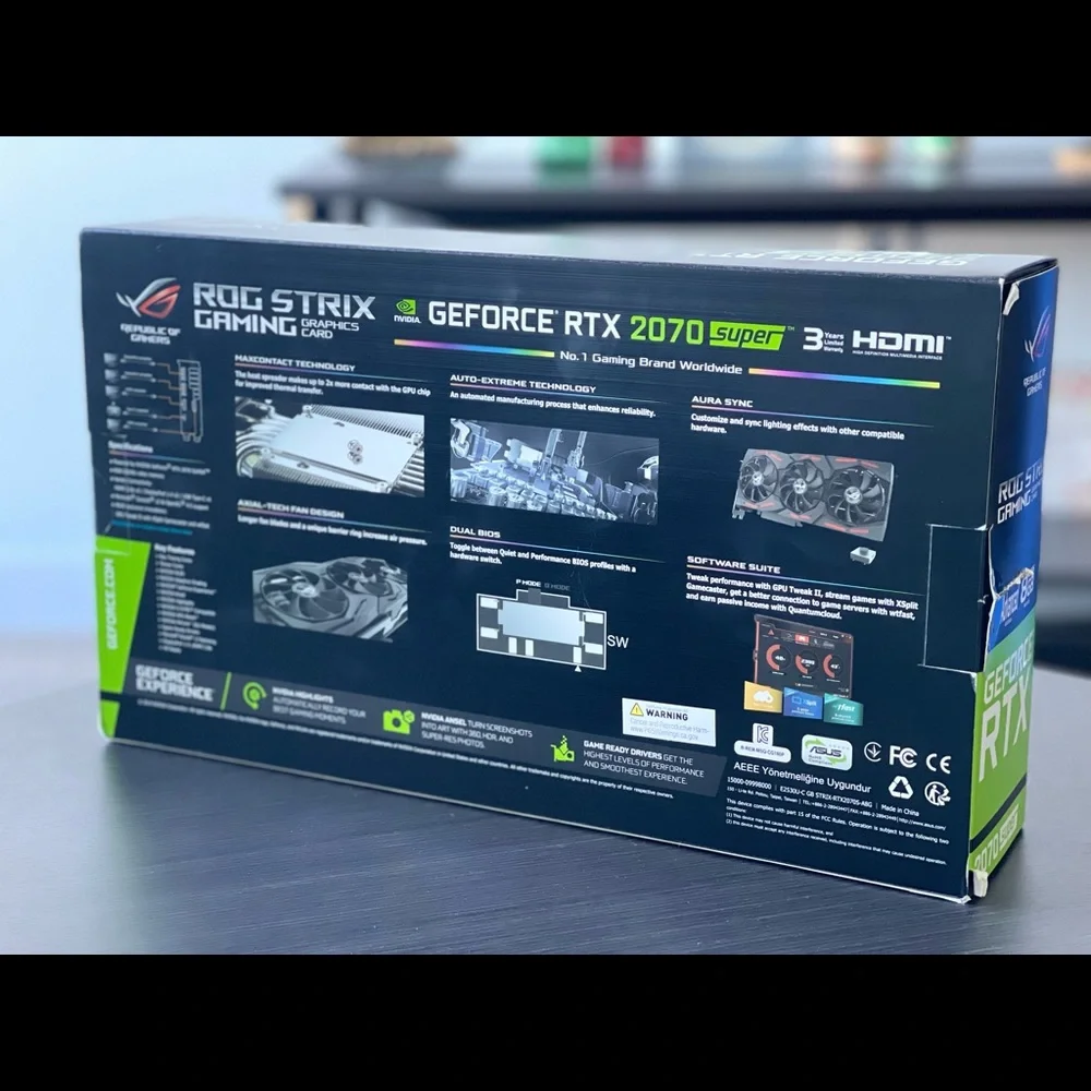 2070 Super ROG Strix Advanced OC Edition